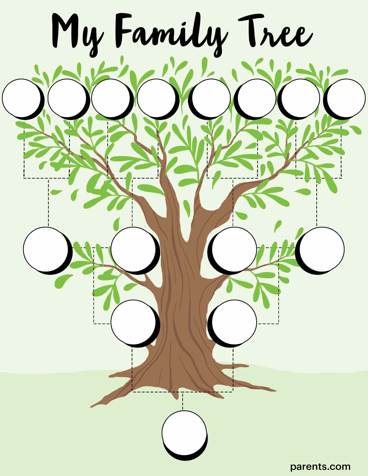 Family Tree For Kids How To Make One