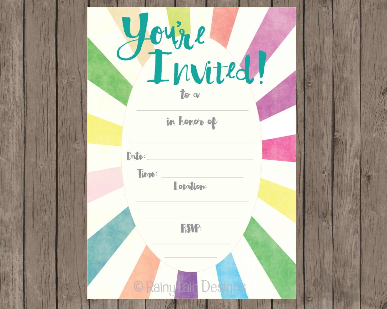 Printable Fill In The Blank Birthday Invitations Printable Fill In The Blank Birthday Invitations