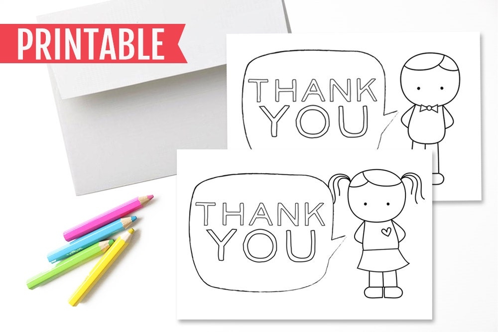 Fill In The Blank Printable Thank You