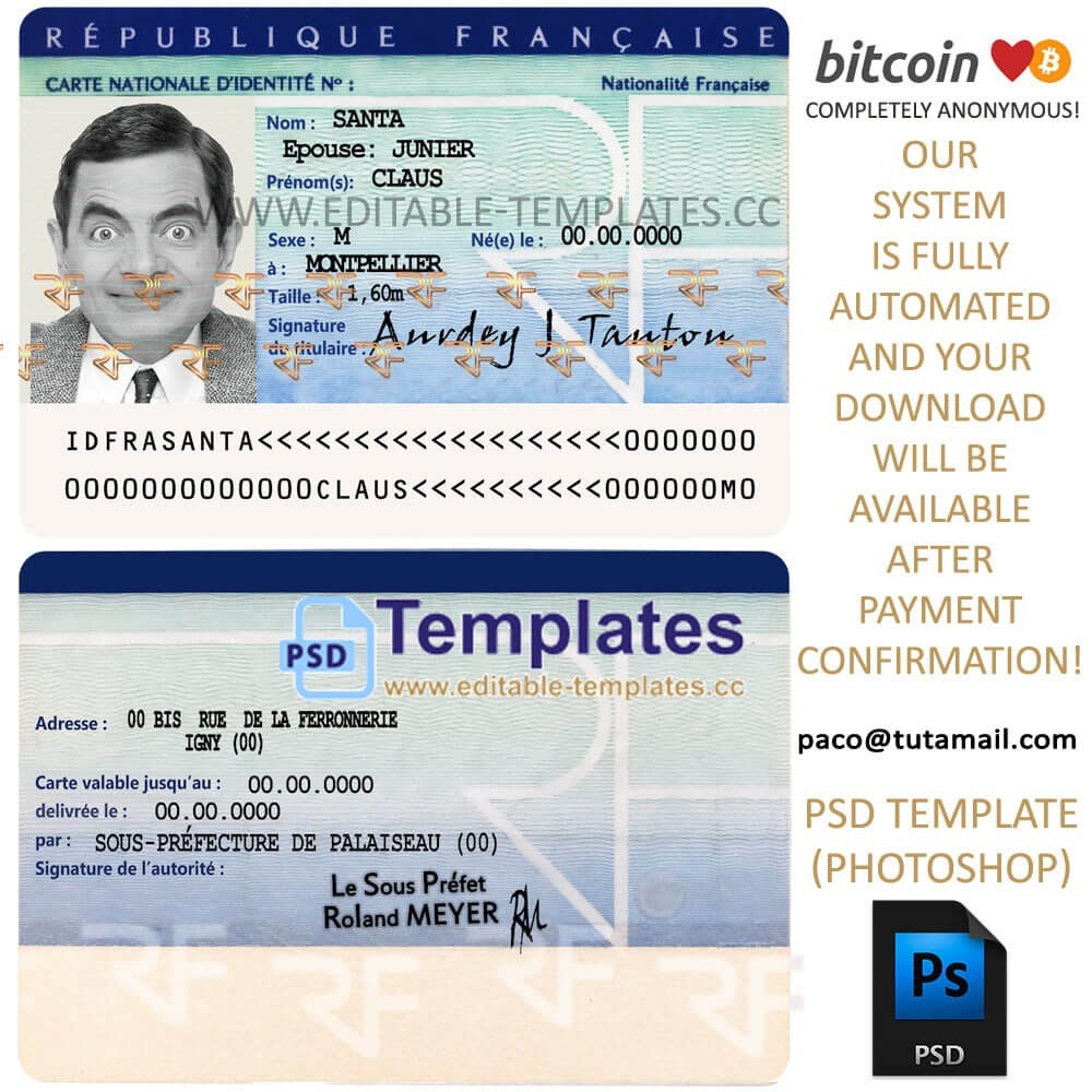 France Id Template Inside French Id Card Template 10 Examples Of France Id Template Inside French Id Card Template 10 Examples Of