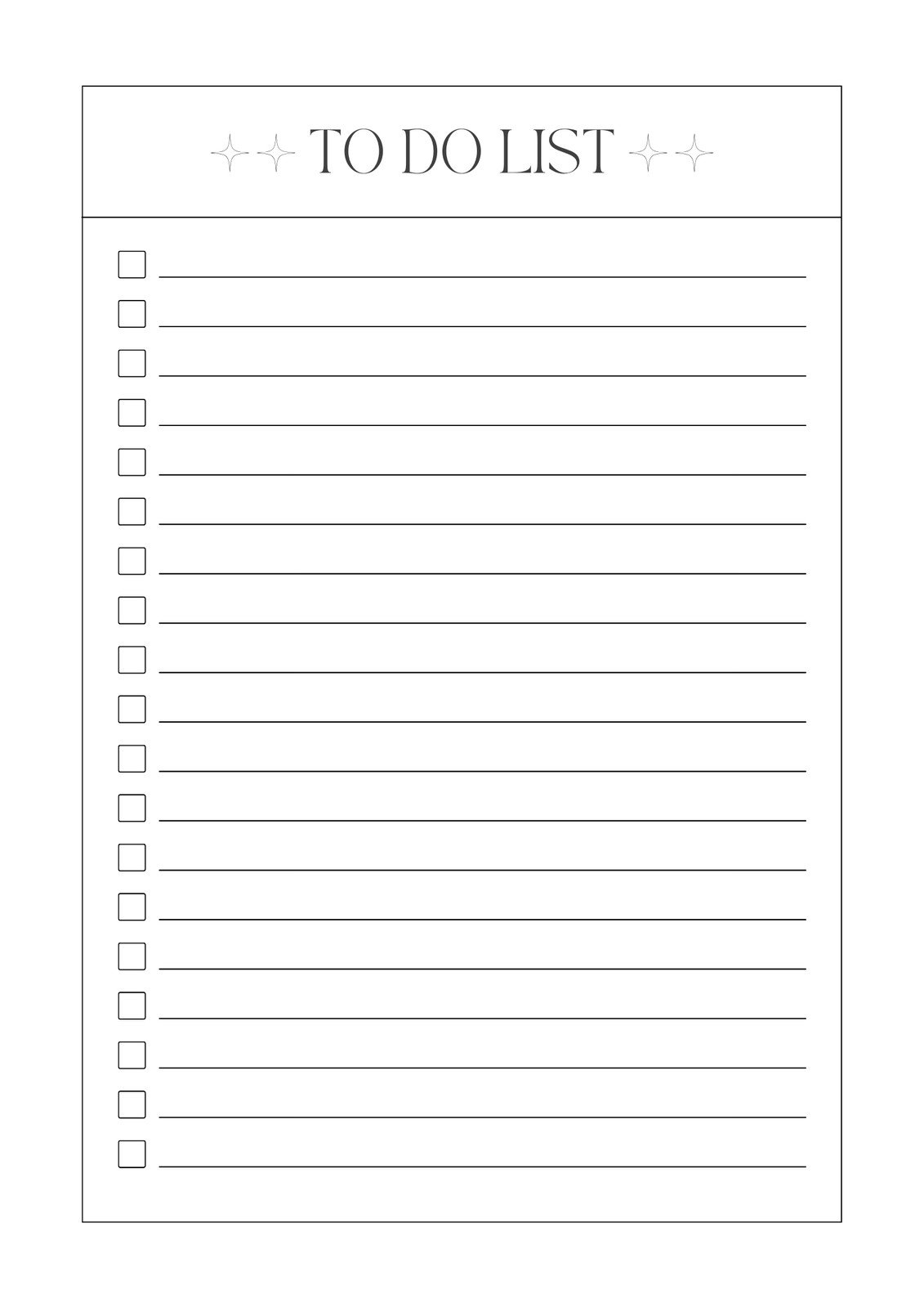 Free And Customizable To Do List Templates Worksheets Library