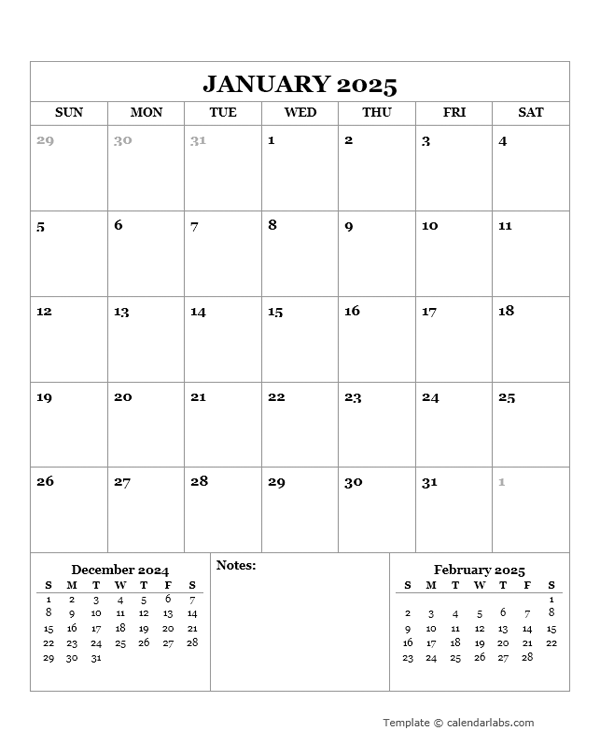 Free Blank 2025 Monthly Calendar Finn A Coxen