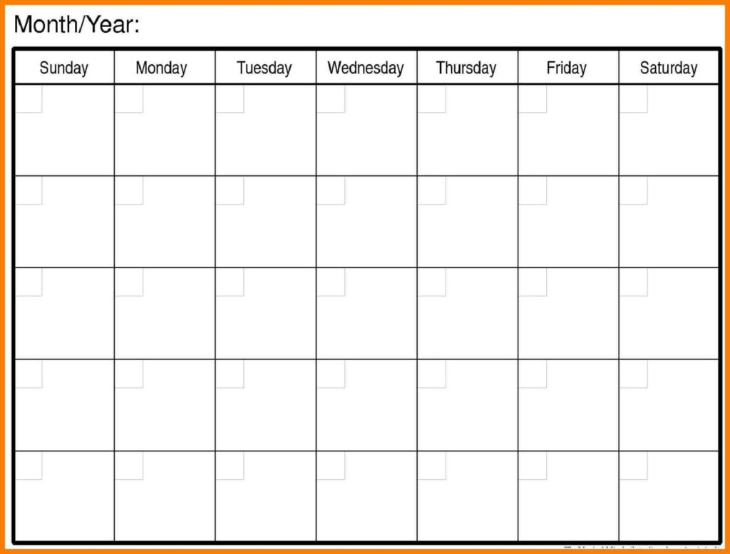 Free Blank Calendar Printable To Type On Free Printable Free Blank Calendar Printable To Type On Free Printable