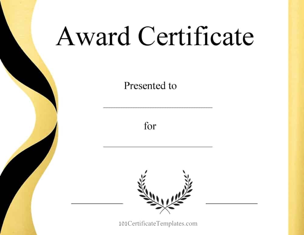 FREE Blank Certificate Templates No Watermark FREE Blank Certificate Templates No Watermark