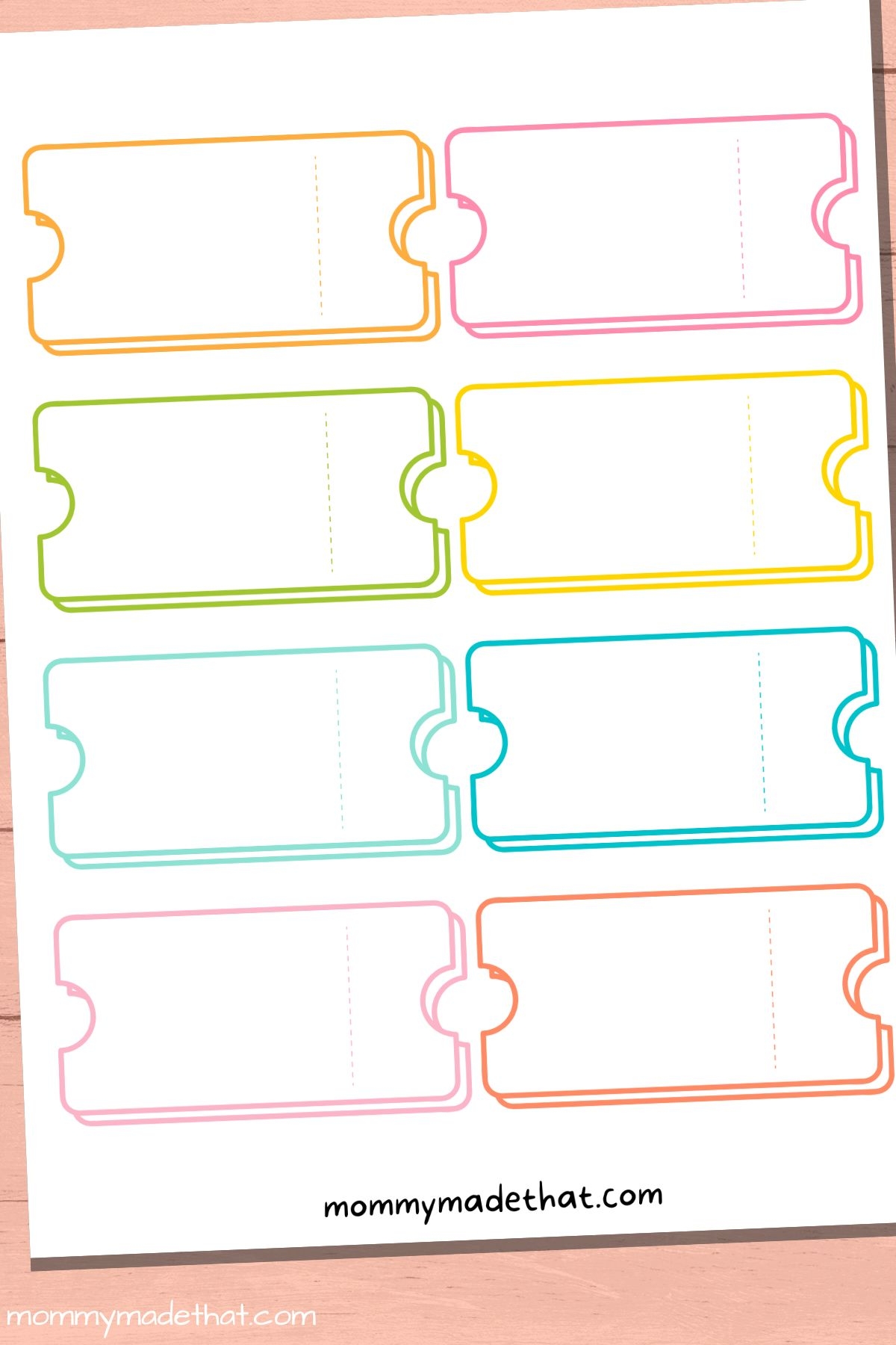 Free Blank Coupon Template Downloads
