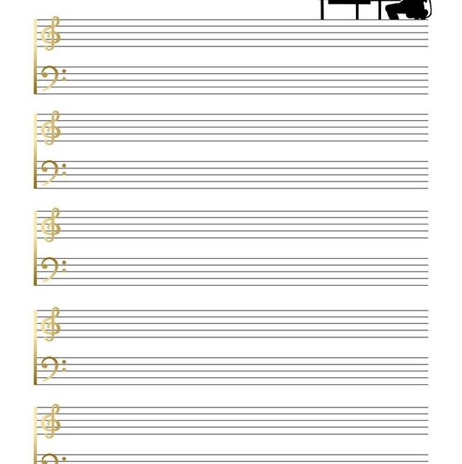Free Blank Music Sheets To Print