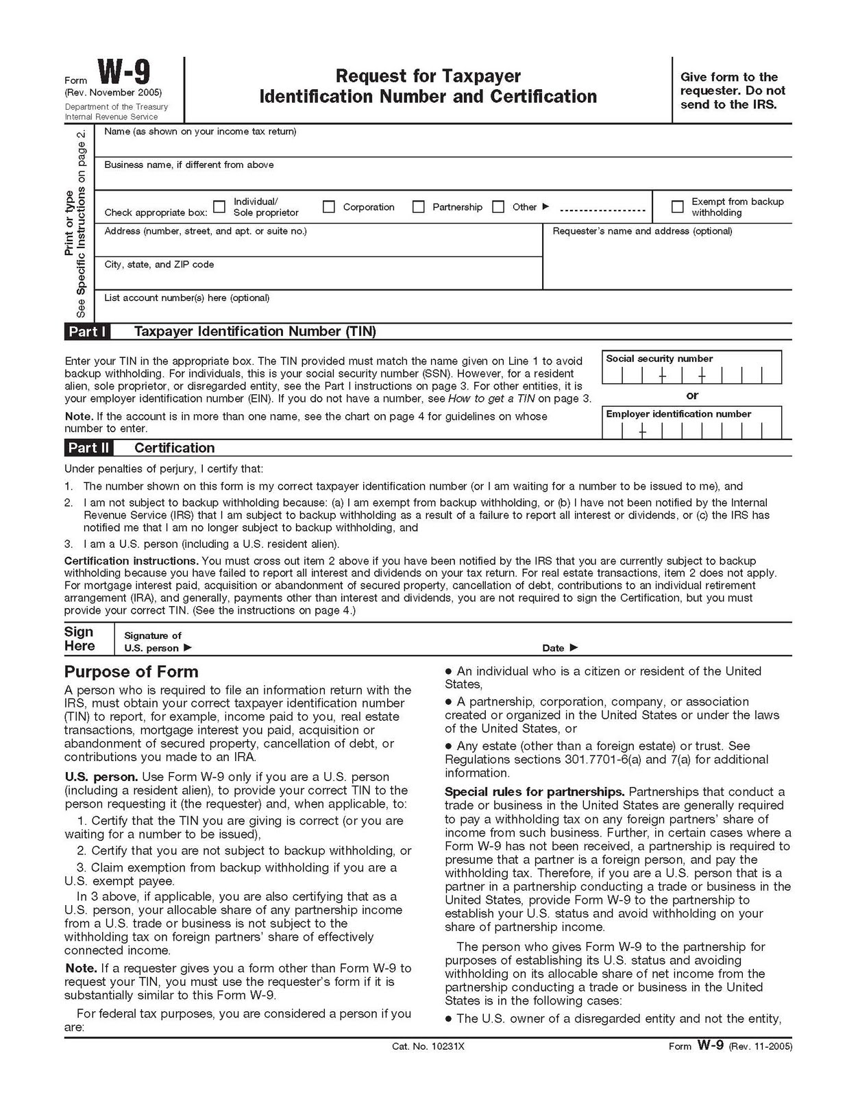 Free Blank W 9 Form 2025 Mimir S Laursen