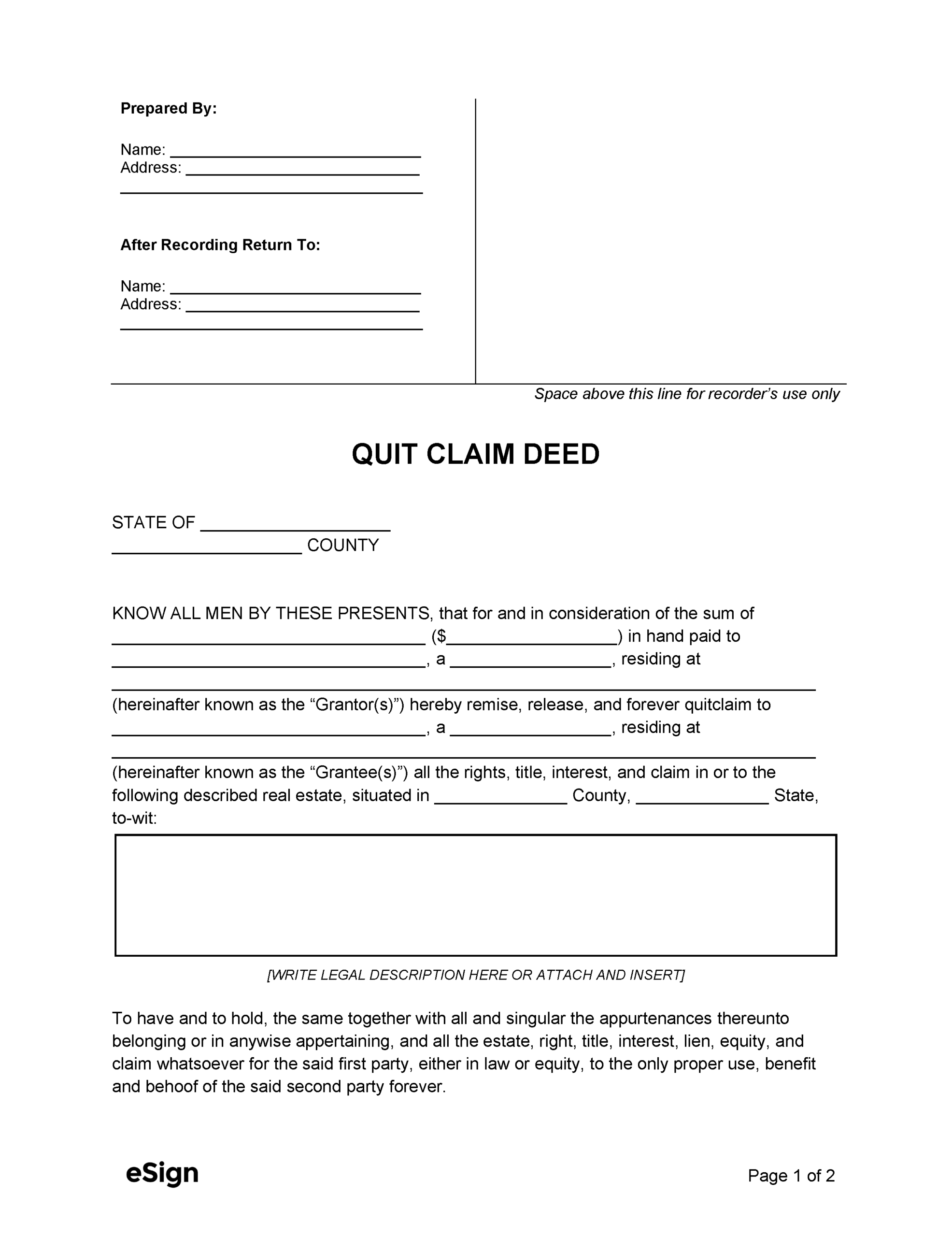 Free Colorado Quit Claim Deed Form Pdf Word Vrogue co Free Colorado Quit Claim Deed Form Pdf Word Vrogue co