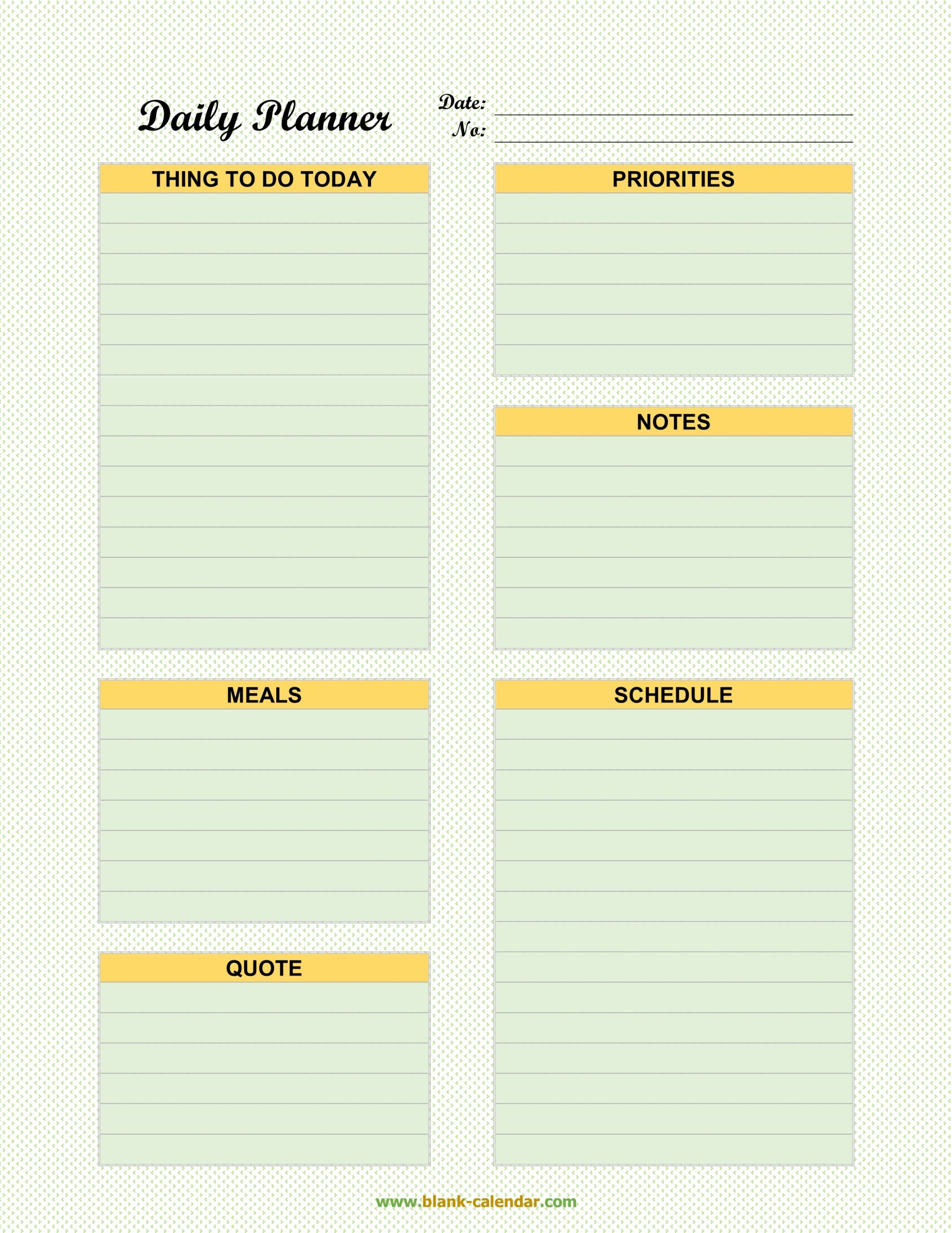 Free Daily Planner Printable Pdf Printable Templates Free Daily Planner Printable Pdf Printable Templates
