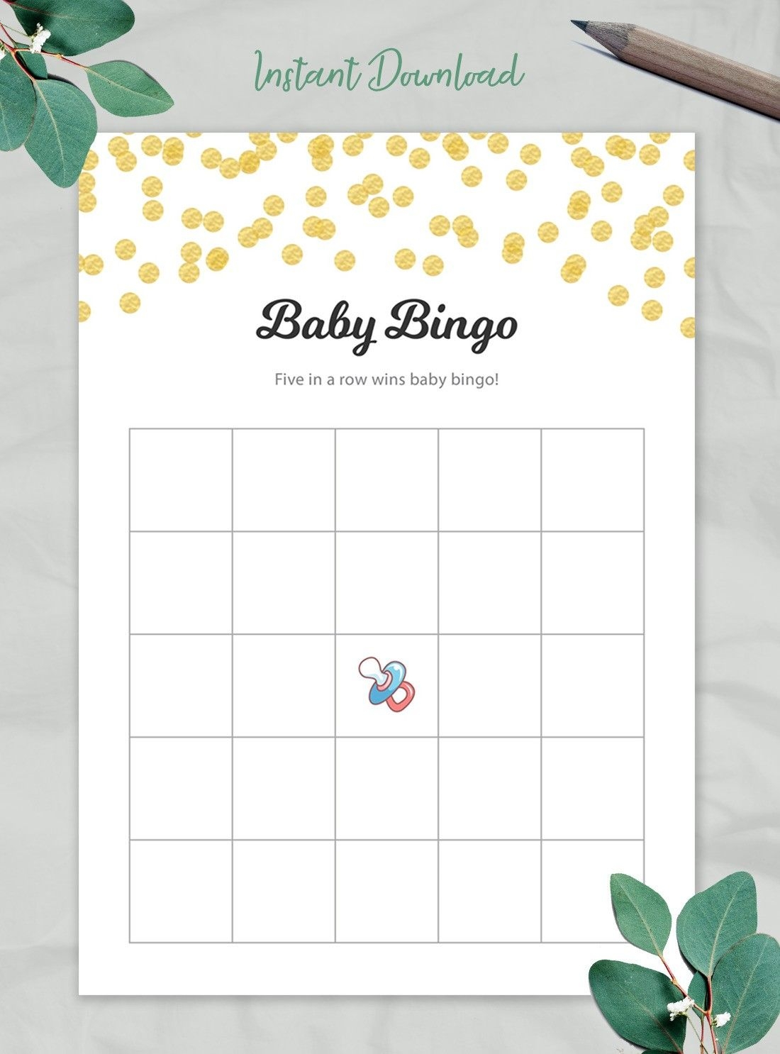 Free Printable Blank Baby Shower Bingo Cards Tenvsa Free Printable Blank Baby Shower Bingo Cards Tenvsa