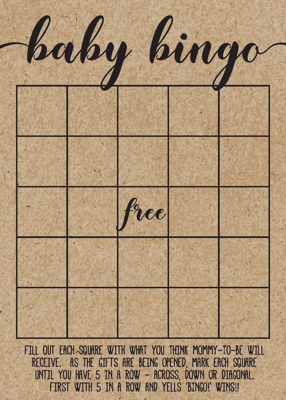Free Printable Blank Baby Shower Bingo Mountain Arrowupf Free Printable Blank Baby Shower Bingo Mountain Arrowupf
