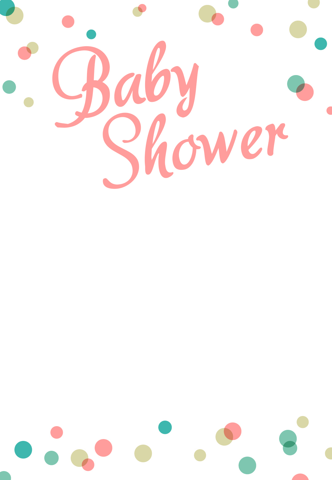 Free Printable Blank Baby Shower Invitations Free Printable
