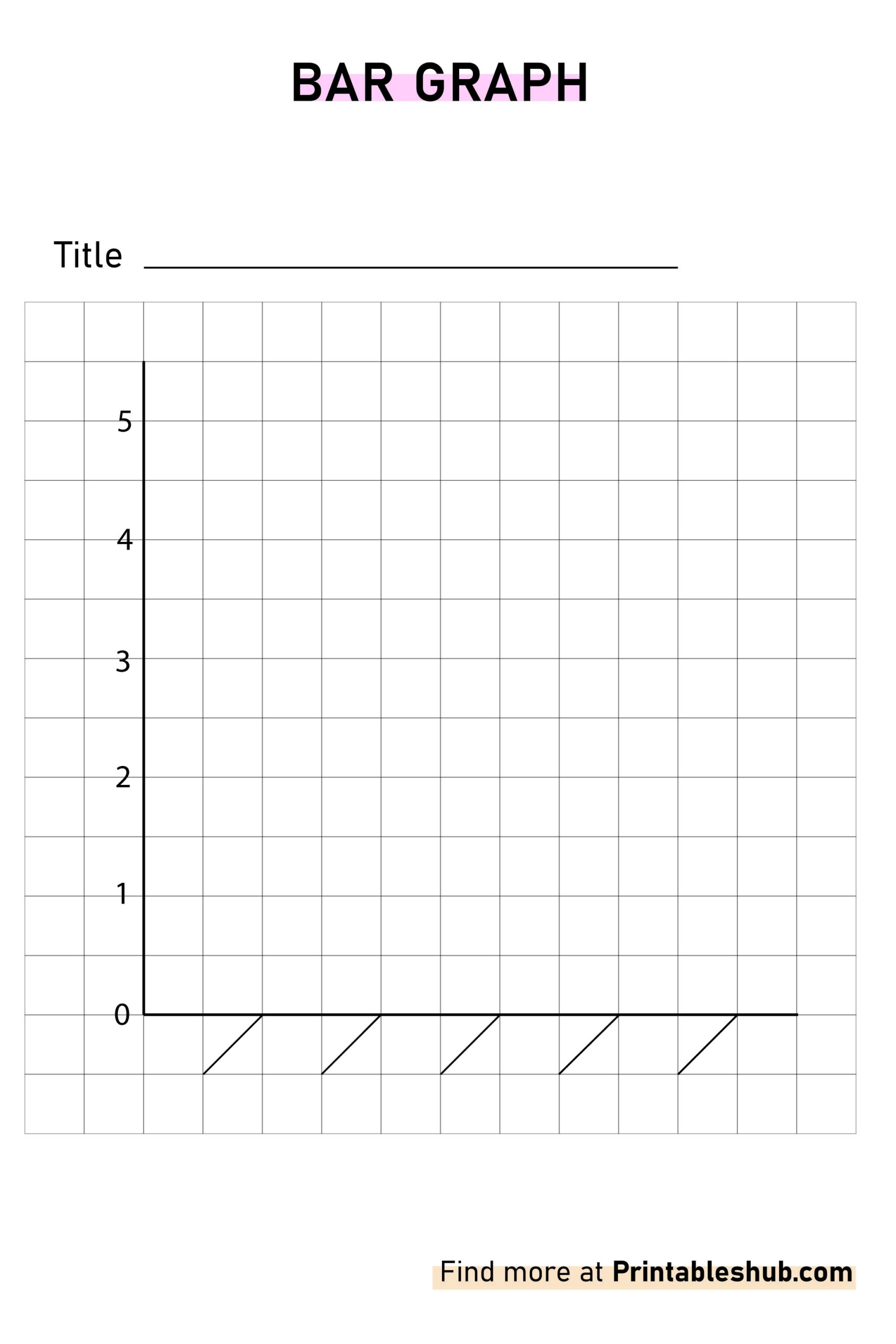 Free Printable Blank Bar Graph Templates PDF Included Printables Hub