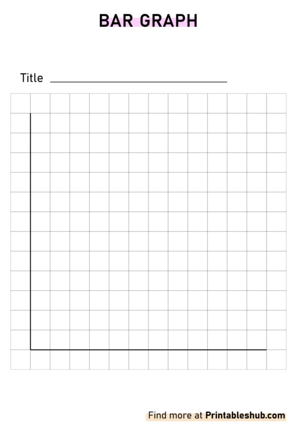 Blank Bar Graph Grade 1 Printable