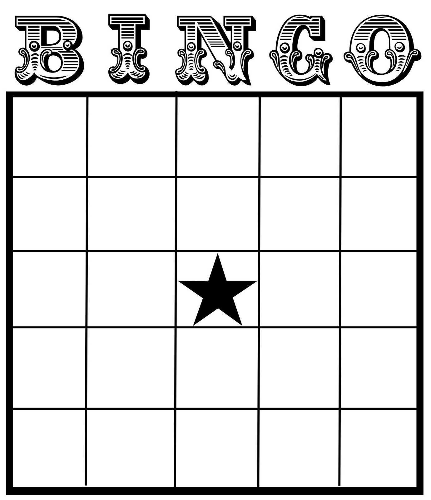 Free Printable Blank Bingo Cards 4 Per Page Free Printable Blank Bingo Cards 4 Per Page