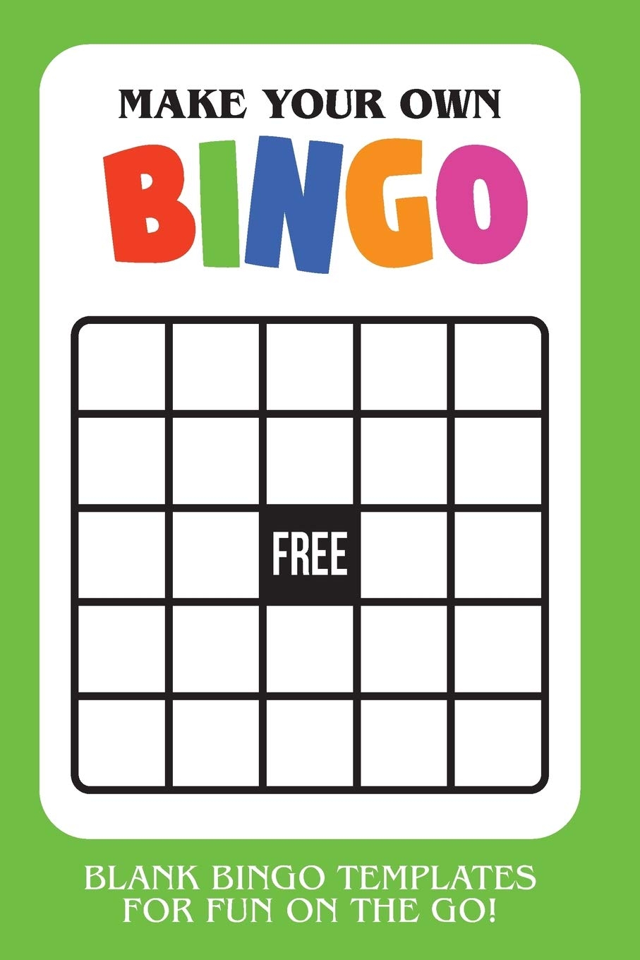 Printable Blank Bingo Cards For Teachers