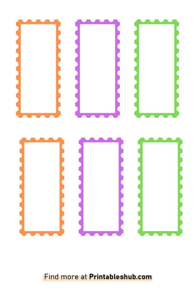 Free Printable Blank Bookmark Templates PDF Included Printables Hub