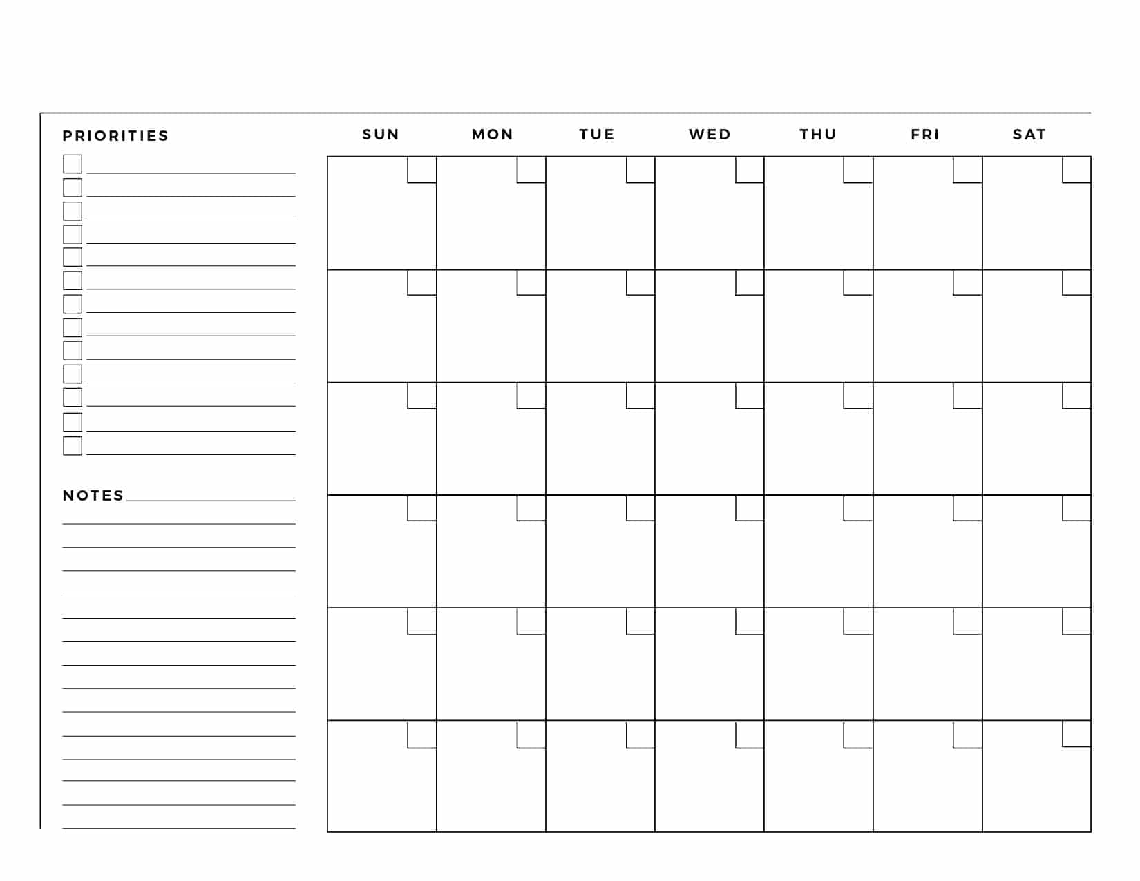 Free Printable Blank Calendar With Notes 2024 CALENDAR PRINTABLE Free Printable Blank Calendar With Notes 2024 CALENDAR PRINTABLE