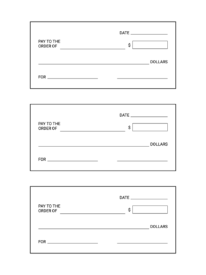 Printable Personal Wallet Check Blanks Free