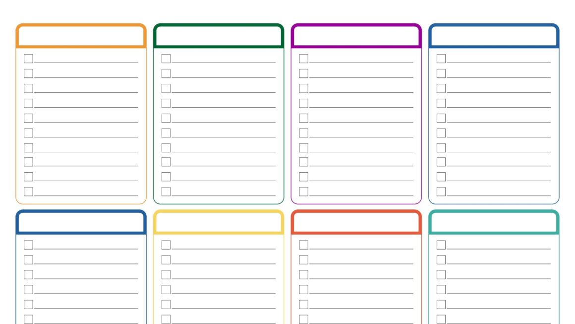 Free Printable Blank Grocery List Template Printable Templates Your