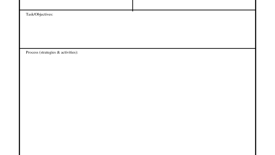 Free Printable Blank Lesson Plan Pages Free Printable A To Z