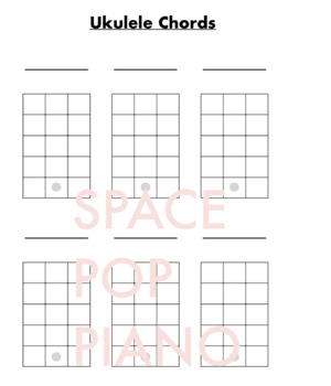 Free Printable Blank Mandolin Neck Diagrams