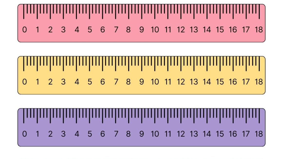 Free Printable Blank Ruler Templates 10 Cm Inch Paper PDF