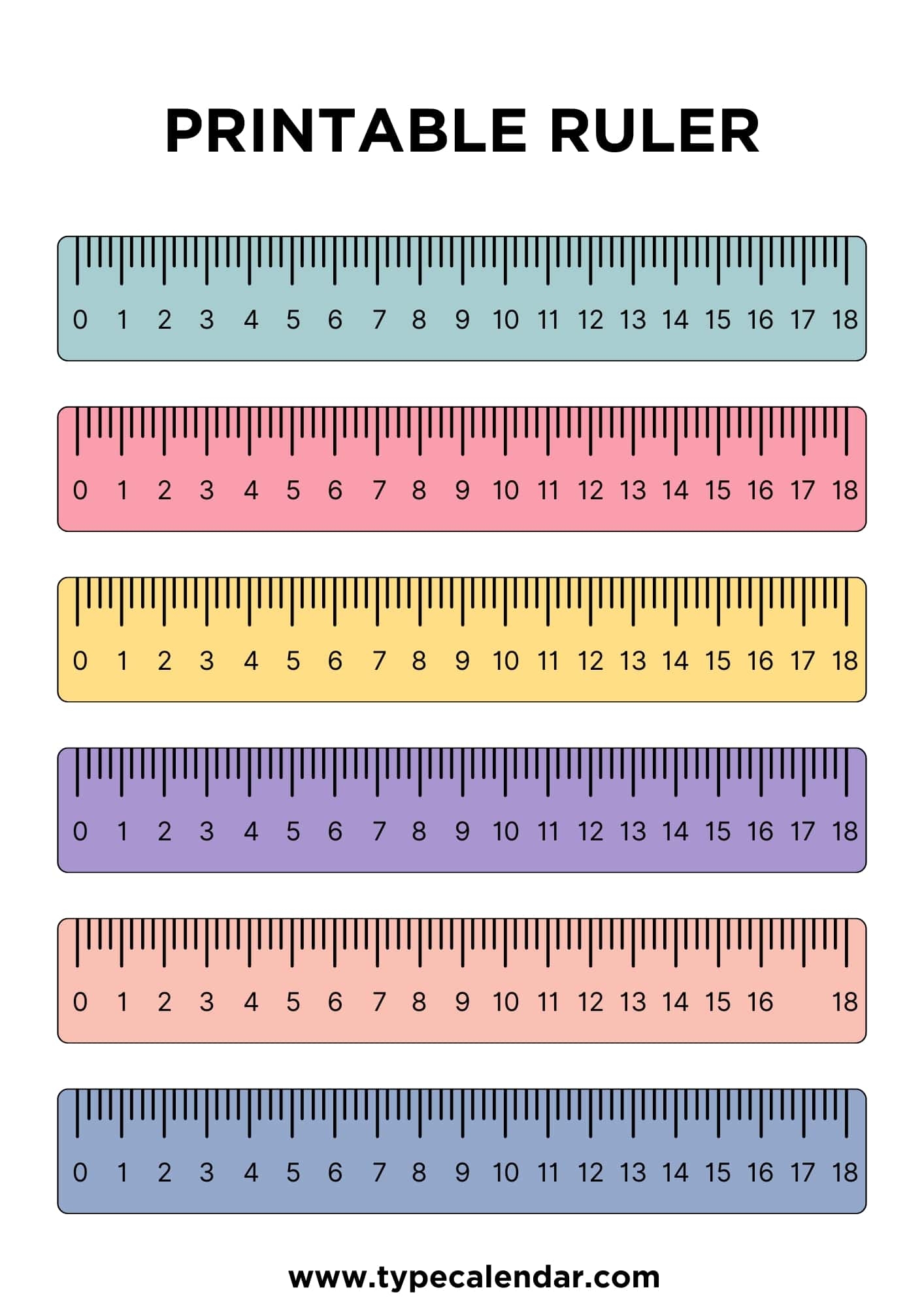 Free Printable Blank Ruler Templates 10 Cm Inch Paper PDF Free Printable Blank Ruler Templates 10 Cm Inch Paper PDF