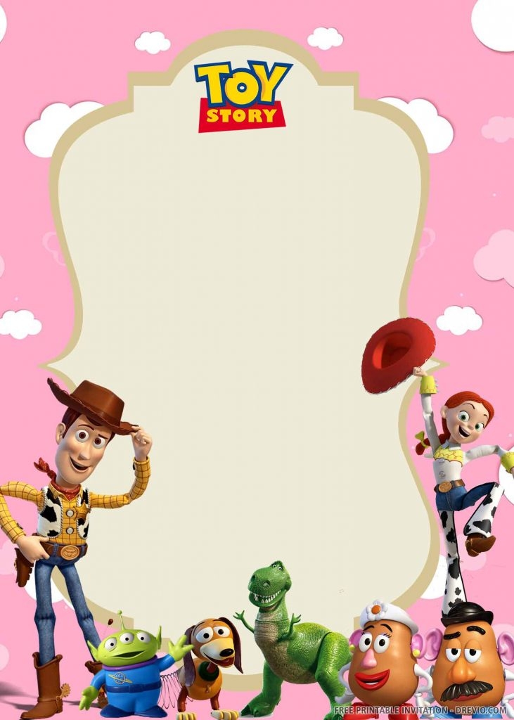 Free Printable Blank Toy Story Invitations Printable Templates Free Printable Blank Toy Story Invitations Printable Templates