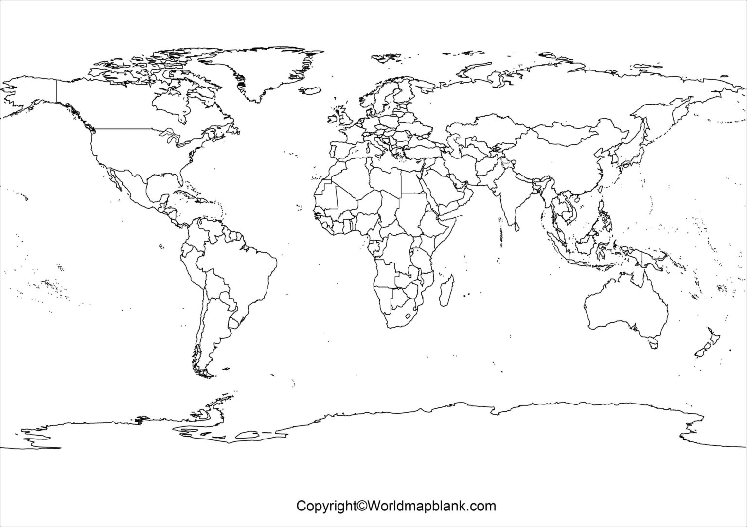 Printable Fill In The Blank World Map Printable Fill In The Blank World Map