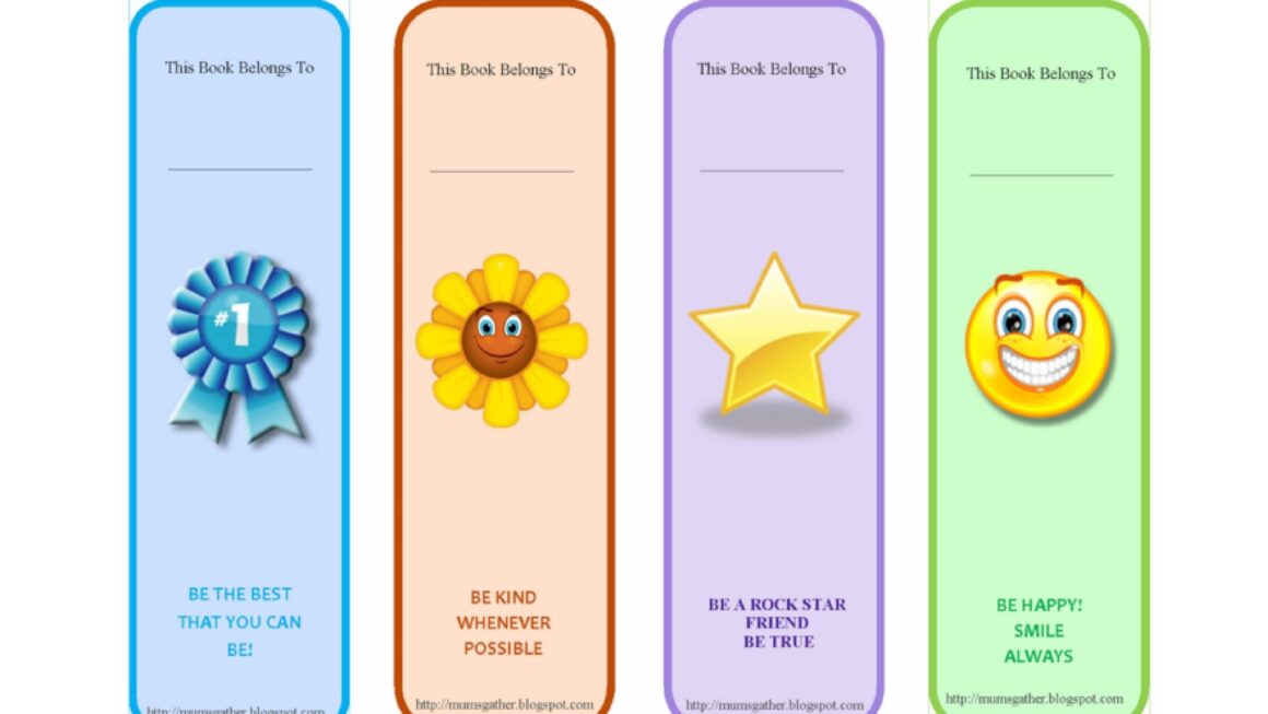 Free Printable Bookmarks For Teachers Free Printable Templates