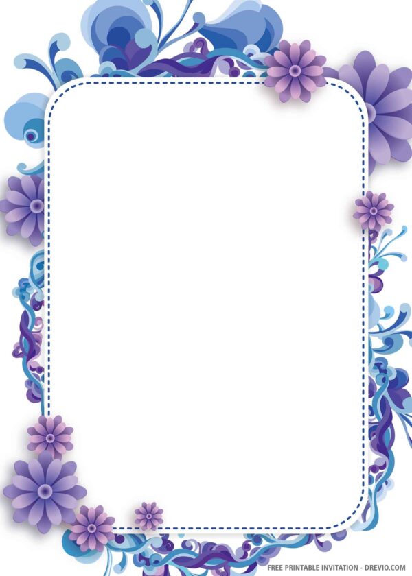 Free Printable Blank Cards With Borders