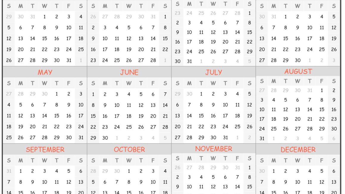 Free Printable Calendar 2025 All Calendar Templates Are Blank And