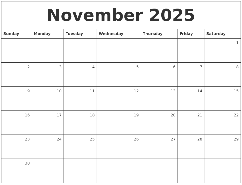 Free Printable Calendar November 2025 Patrick A Koch Free Printable Calendar November 2025 Patrick A Koch