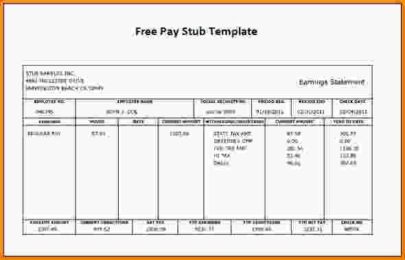 Free Fill Online Printable Blank Payroll Checkstubs Free Fill Online Printable Blank Payroll Checkstubs