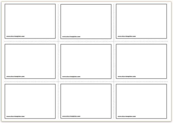 Printable Blank Flashcardsflash Cards To Write