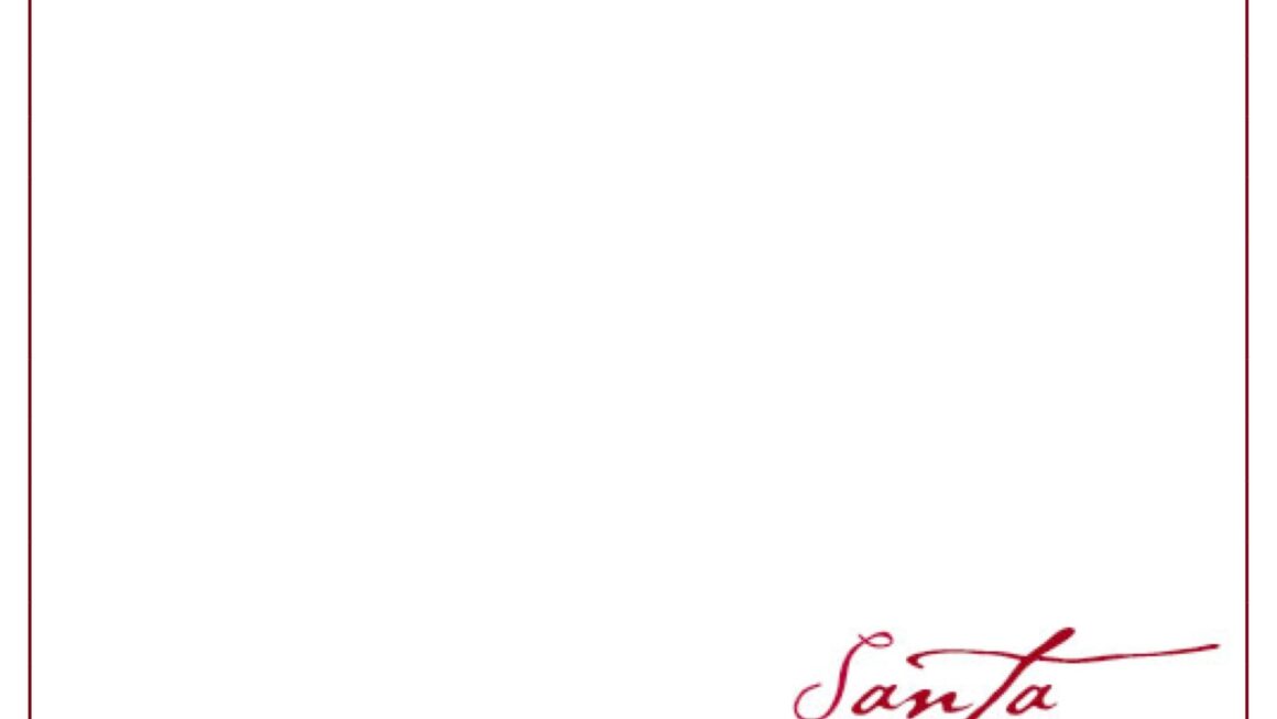 Free Printable From The Desk Of Santa Claus Betty M Toney