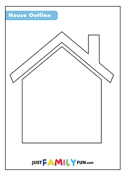 Free Printable House Outline