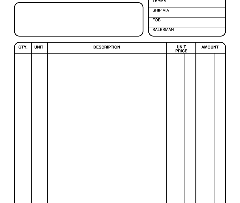 Free Printable Invoice Fill Out Sign Online DocHub