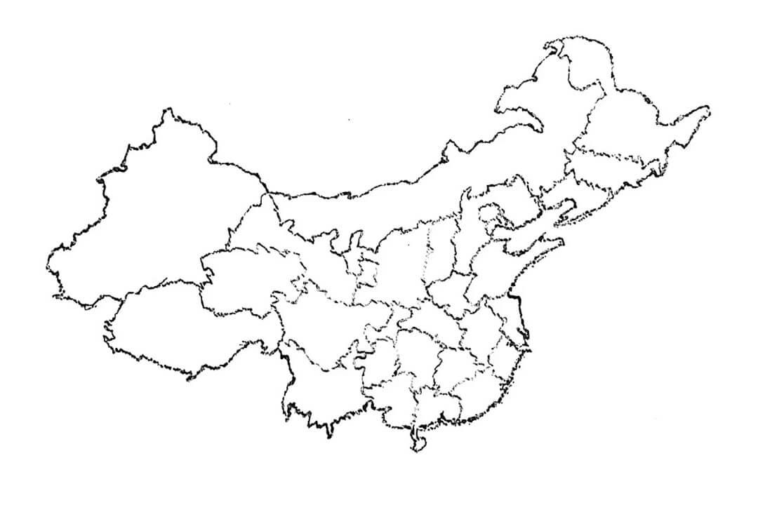 Free Printable Educational Blank Map Of China Free Printable Educational Blank Map Of China