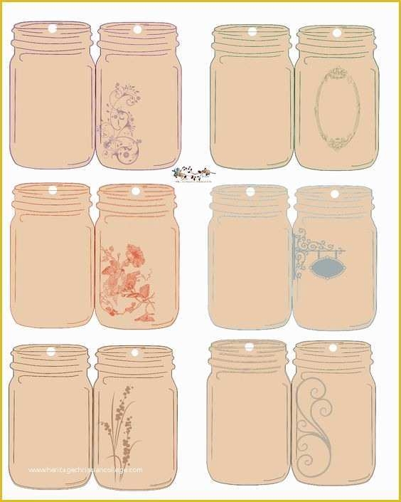 Free Printable Mason Jar Labels Template Free Printable Mason Jar Labels Template