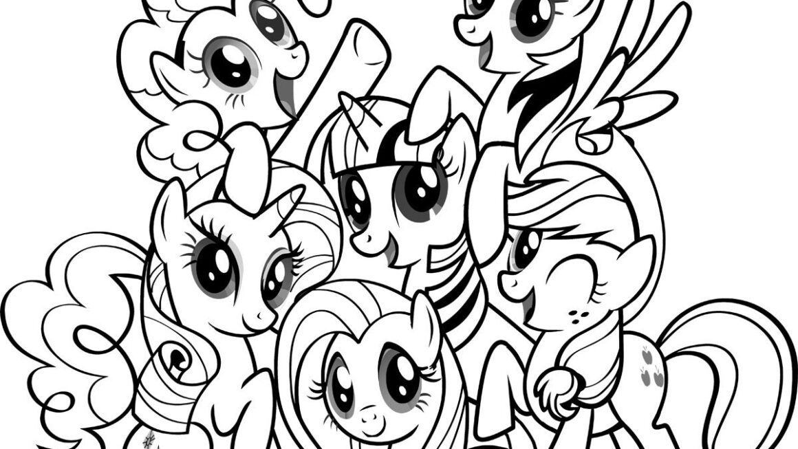 Free Printable My Little Pony Coloring Pages For Kids