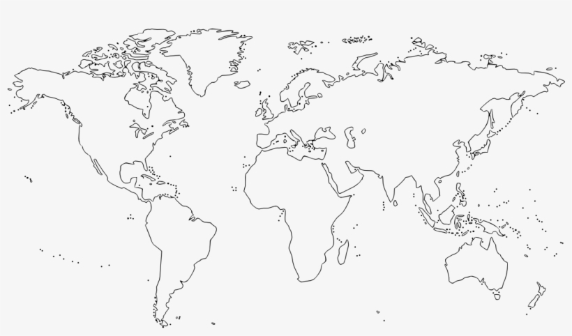 Printable World Map With Blank Countries