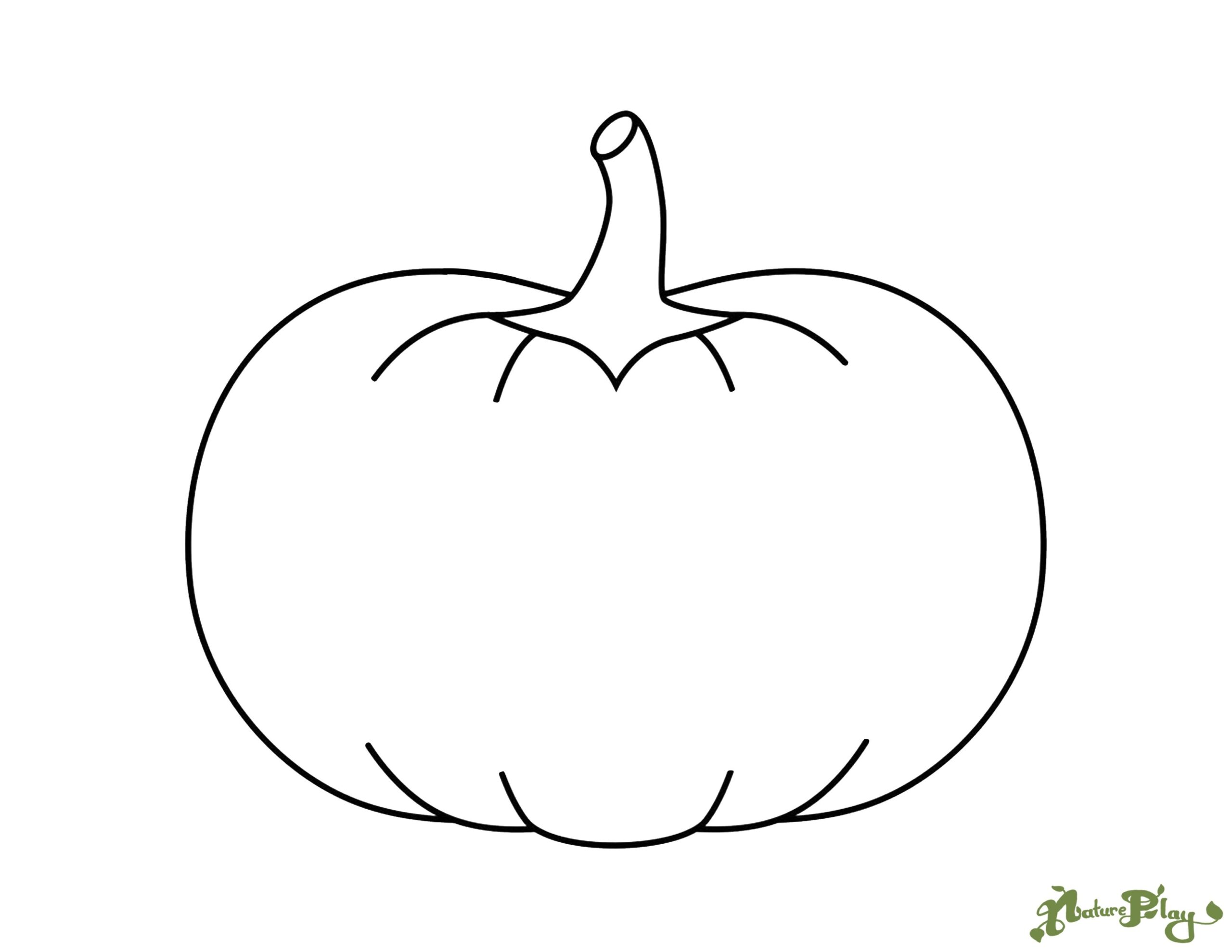 Free Printable Pumpkin Template Free Printable Pumpkin Template
