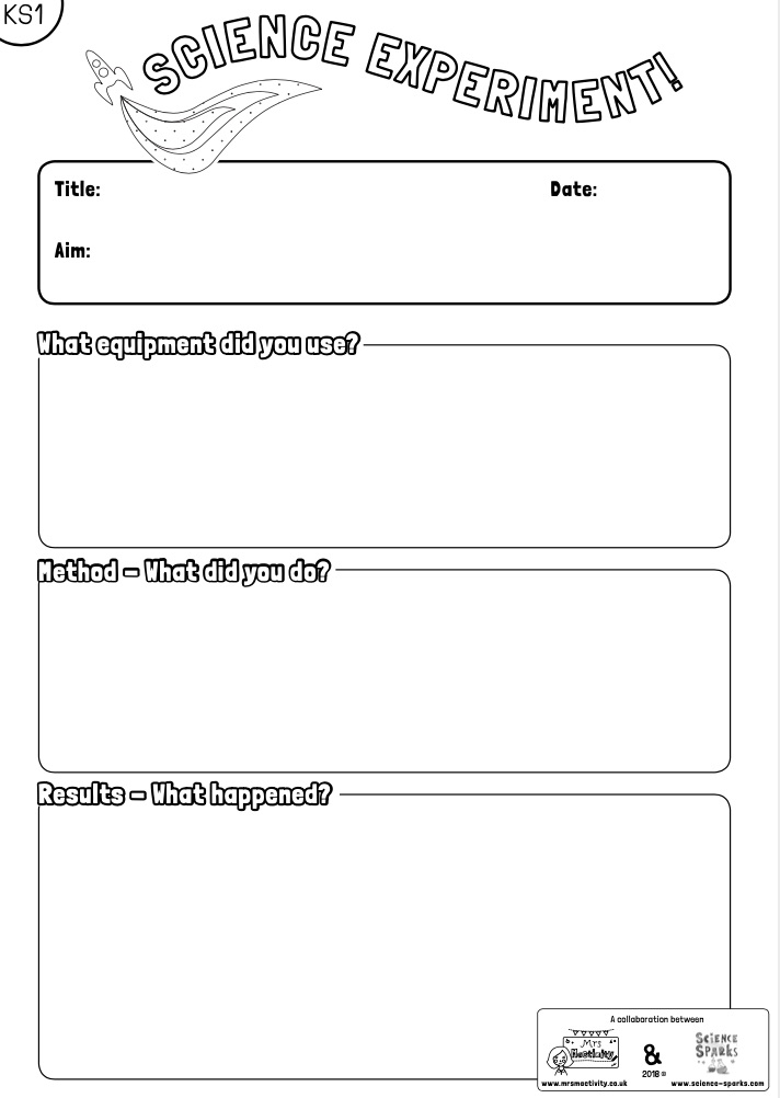 Free Printable Science Experiment Form Printable Forms Free Online Free Printable Science Experiment Form Printable Forms Free Online