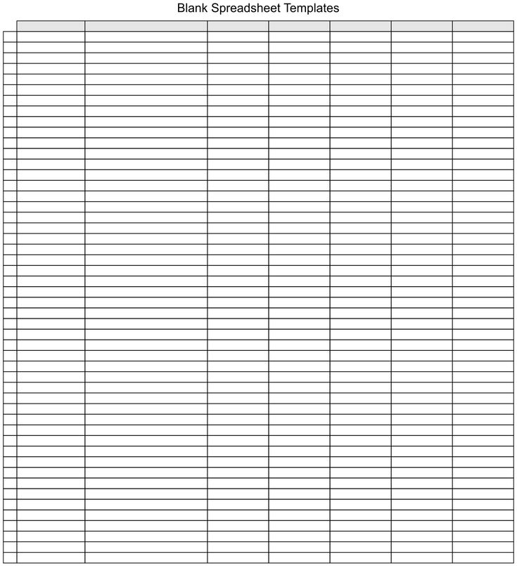 Free Printable Spreadsheet Pdf With Lines