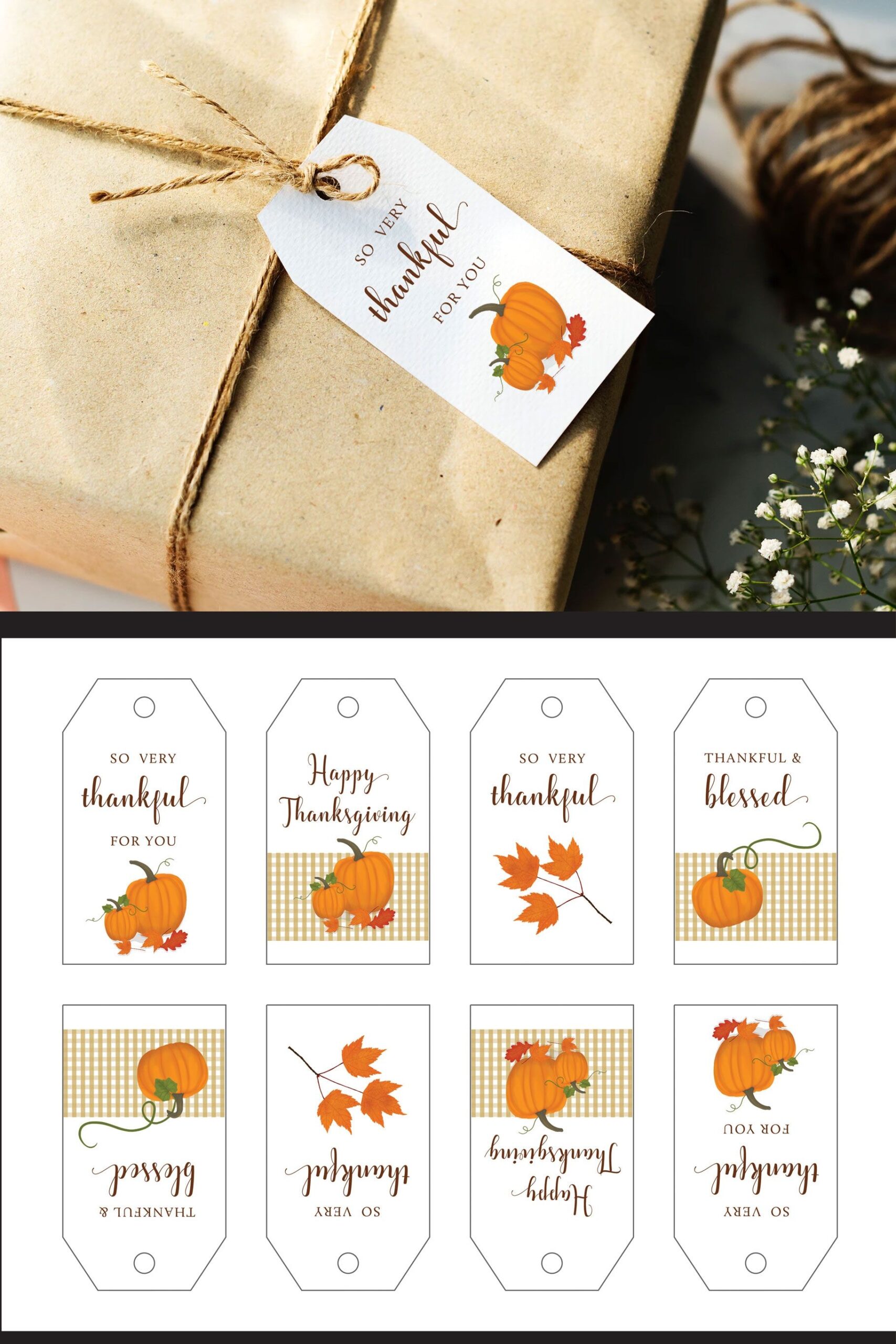 Free Printable Thanksgiving Gift Tags Free Printable Thanksgiving Gift Tags