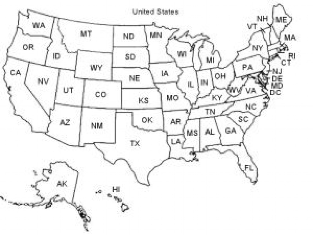 Free Printable United States Map With Abbreviations P Vrogue co
