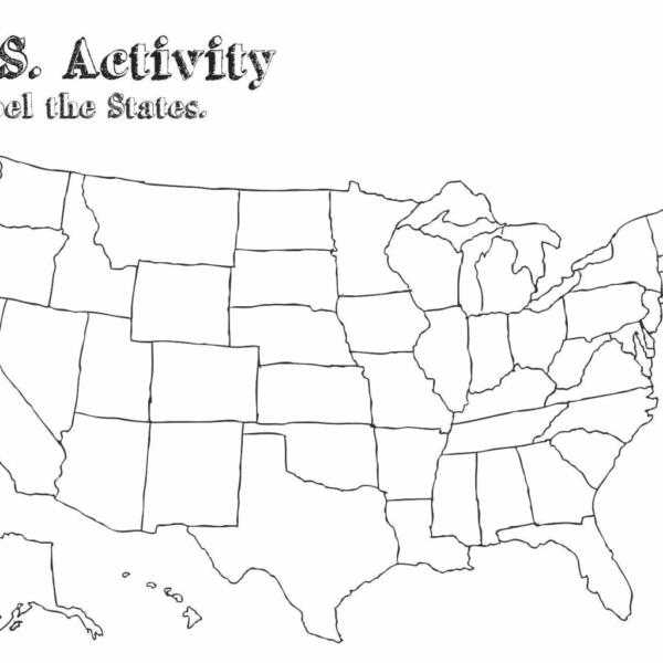 Free Printable Blank Us Map Worksheets