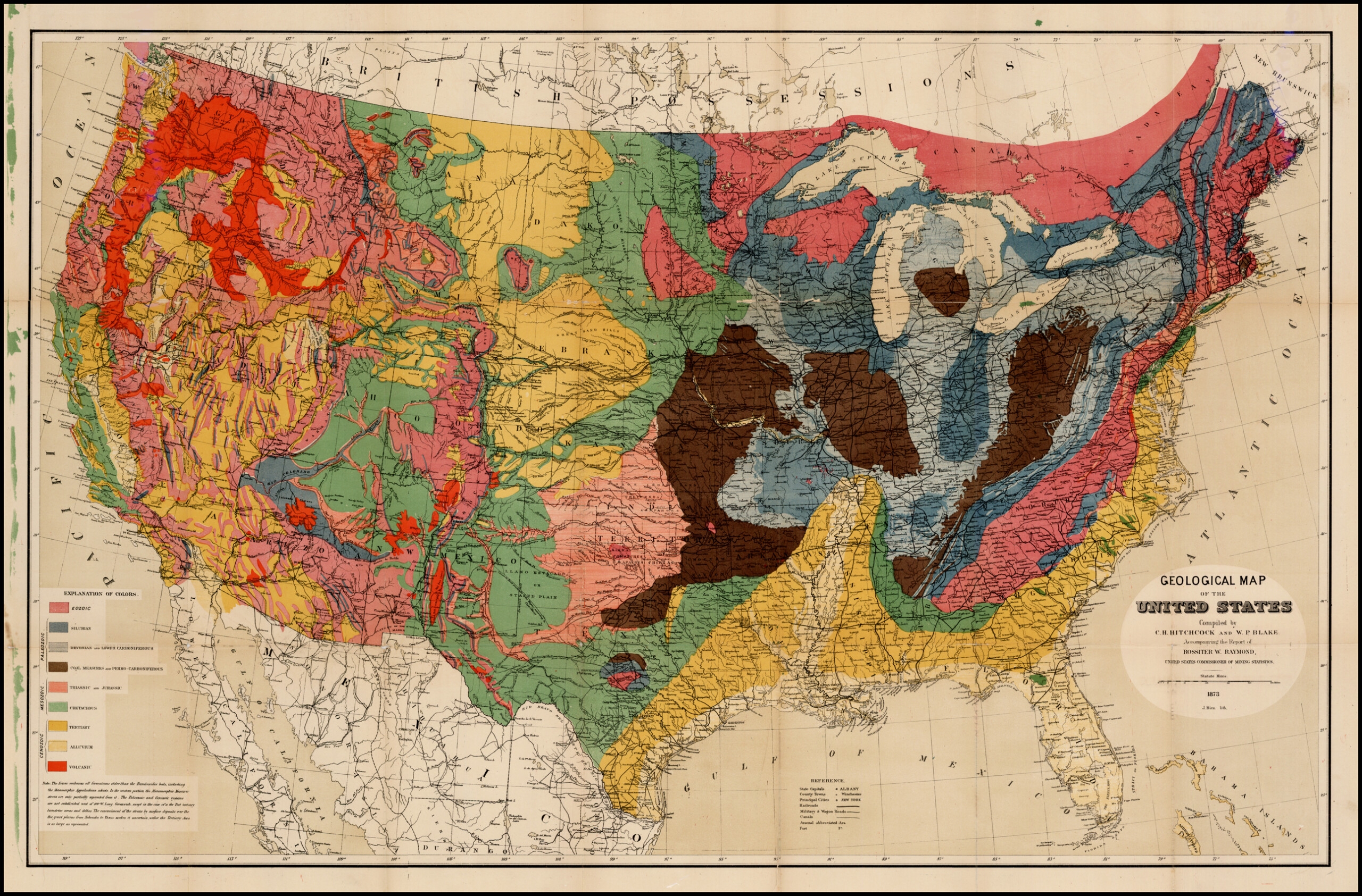 Geological Map Of The Us Printable Map Of The US